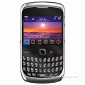 Qwerty Cell Phone with 2MP Camera/256MB ROM, Weighs 104g, 1150mAh Battery